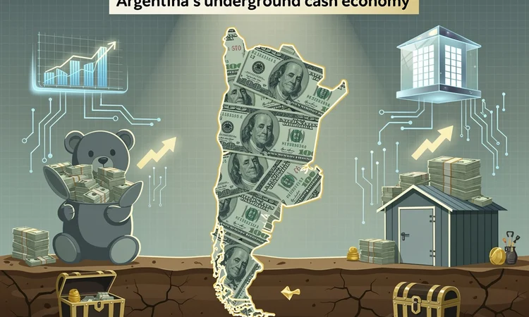 Argentina’s $250 Billion Underground Economy: How Milei Is Coaxing Dollars From Teddy Bears and Toilet Tanks