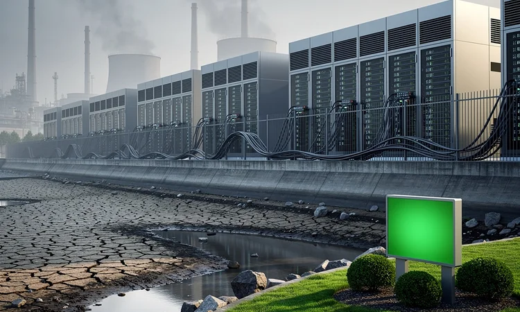 The Hidden Environmental Cost: How AI’s Explosive Growth Is Fueling a Data Center Arms Race