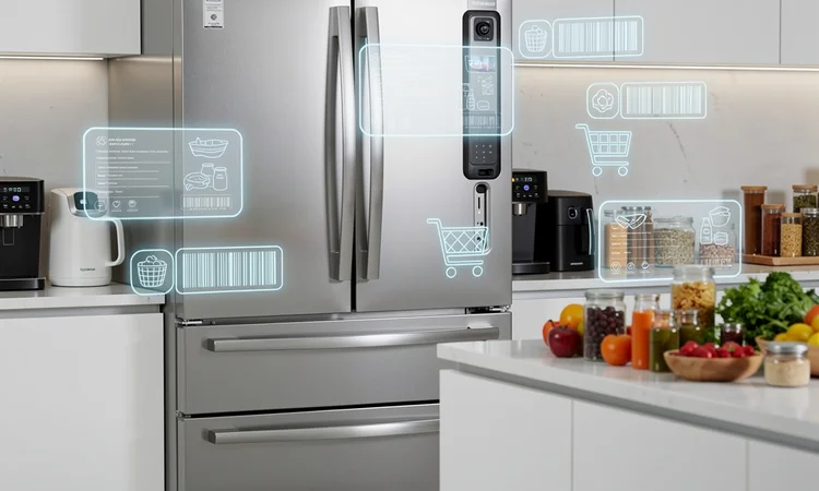 GE Unveils AI Smart Refrigerator with Instacart and Inventory Tech