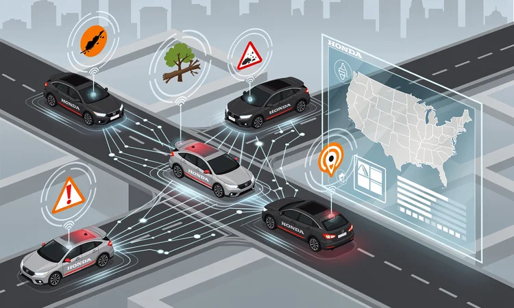 Honda’s Connected Vehicle Network Transforms Drivers Into Real-Time Road Safety Monitors