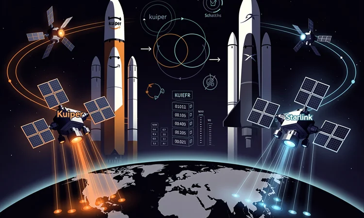 Amazon’s Project Kuiper Seeks FCC Extension as SpaceX Partnership Deepens in Satellite Internet Race