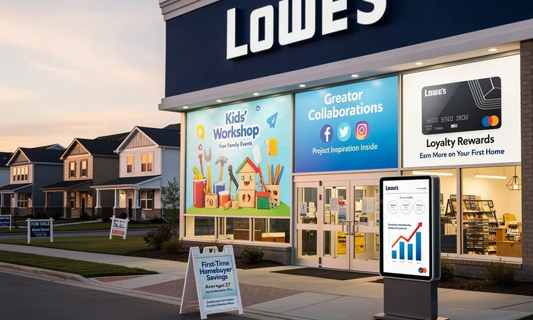 Lowe’s Gambit: Kids’ Events and Loyalty Perks Target Delayed Homebuyers