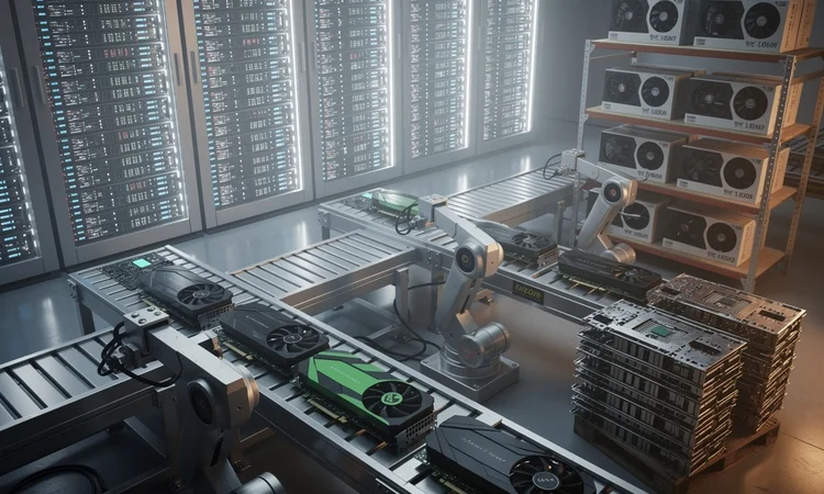 Nvidia to Cut RTX 50-Series GPU Production 40% in 2026 Over GDDR7 Shortages