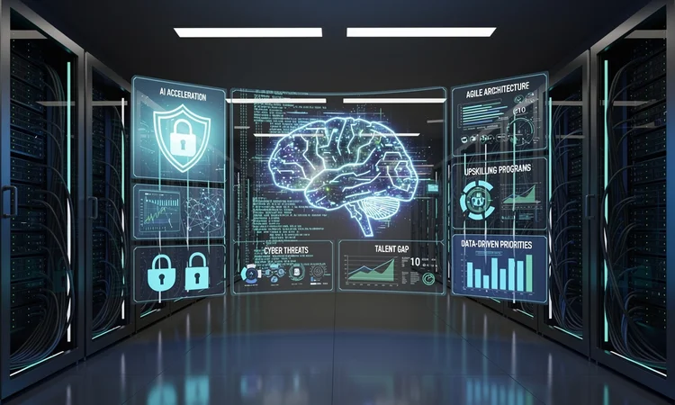 CTOs’ High-Wire Act: Taming AI Speed, Cyber Threats and Talent Crunch