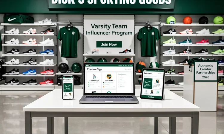 Dick’s Sporting Goods Bets Big on In-House Creators as Brands Grab Influencer Reins