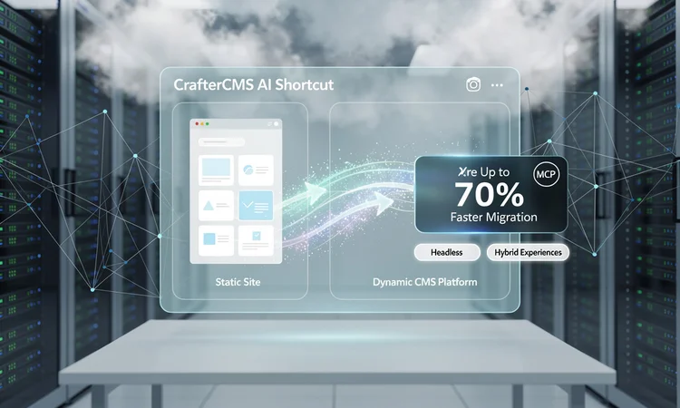 CrafterCMS’s AI Gambit: Automating Static-to-Dynamic Site Shifts