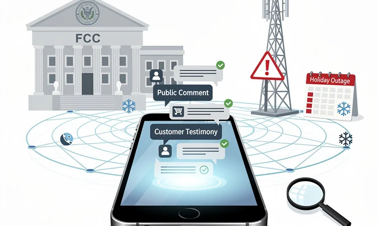 FCC Opens Public Comment Period on Verizon’s Holiday Network Collapse: A Test Case for Carrier Accountability