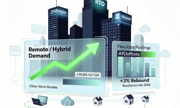 Remote Jobs Defy RTO Mandates: Demand Surges 19.8% in Late 2025