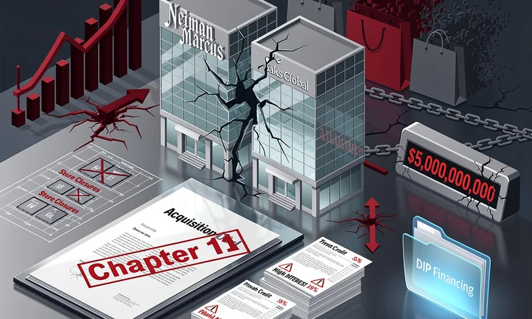 Saks-Neiman Merger’s Swift Collapse: Debt, Demand Slump Fuel Bankruptcy