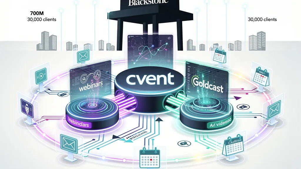 Cvent’s $300 Million Goldcast Bet: Forging AI Video from Event Moments