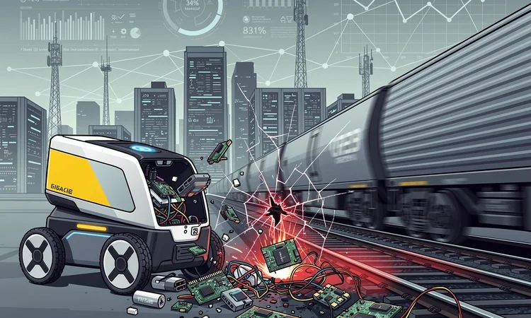 When Steel Meets Steel: The Catastrophic Collision That Exposed Autonomous Delivery’s Fatal Flaws