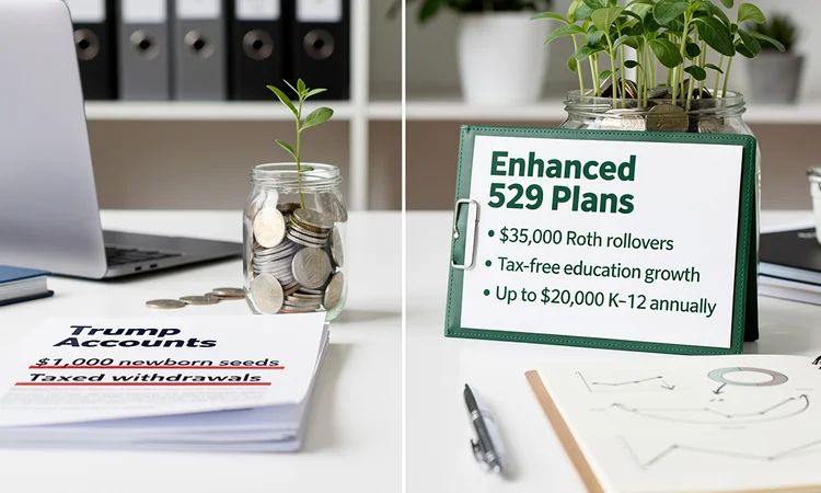 Trump Accounts’ $1,000 Baby Bonus: Why 529s Still Dominate Education Savings