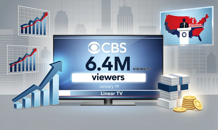 Dokoupil’s Ratings Surge: CBS Evening News Hits 6.4 Million, Best in Half Decade