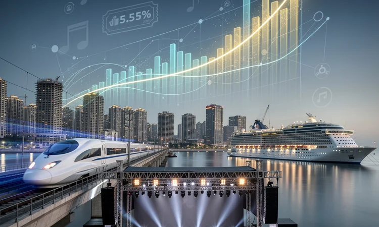 China’s Services Spending Surge: Trains, Cruises and Concerts to Ignite Demand