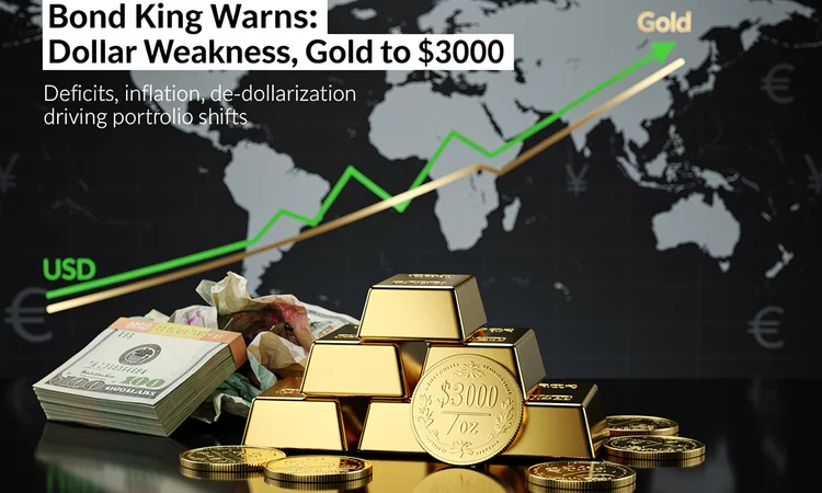 Bond King Jeffrey Gundlach Sees Dollar Decline and Gold Surge as Inflation Pressures Mount