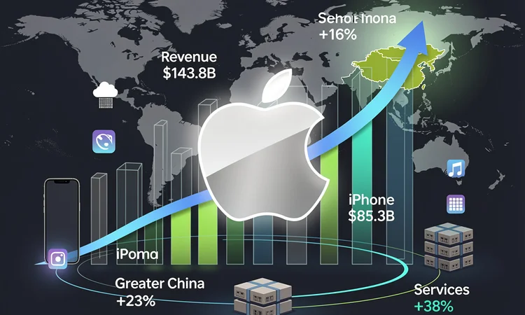 Apple’s iPhone Frenzy Fuels Record Revenue Surge